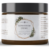 Kolloidales Germanium Creme, 100g | Natürliche Germaniumcreme mit 100 ppm Kolloidalem Germanium | Premium Qualität aus Deutschland