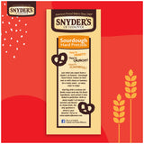 SNYDER'S OF HANOVER Pretzels, Sourdough Hard Pretzels, 13.5oz Box (Pack of 12)