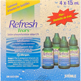 Refresh Tears Lubricant eye drops 4x15 ml, 1x5 ml