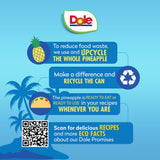 Dole Canned Fruit, Pineapple Chunks in 100% Pineapple Juice, Gluten Free, Pantry Staples, 8 Oz, 12 Count, Packaging May Vary