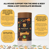 Cacao Bliss Hot Chocolate Drink – Energizing Superfood Blend – 150g