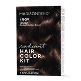 Madison Reed Radiant Hair Color Kit, Darkest Golden Brown for 100% Gray Coverage, Ammonia-Free, 4NGV Venezia Brown, Permanent Hair Dye, Pack of 1