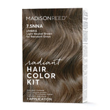 Madison Reed Radiant Hair Color Kit, Light Neutral Brown for 100% Coverage of Resistant Gray Hair, Ammonia-Free, 7.5NNA Umbria Light Brown, Permanent Hair Dye, Pack of 1