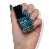 LONDONTOWN Peacock Teal Glossy Nail Polish, Magpie lakur, Vegan Chip-Resistant Long-Lasting Nail Lacquer, 40 fl oz