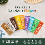 ALOHA Organic Plant-Based Protein Bars | Chocolate Fudge Brownie | Vegan, Gluten-Free, Paleo, Low-Carb, Non-GMO, Soy-Free, 12 Count