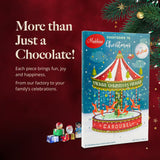 Christmas Candy Advent Calendar - Premium Chocolates for Kids, Girls and Teens, 6 oz - Madelaine