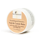 Nail & Cuticle Balm - Cocoa Butter & Beta Carotene Blend for Strong, Smooth Nails - luscious natural tangerine fragance Shea Butter & Beeswax Cruelty-Free Nail Care