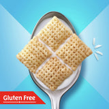 Rice Chex Gluten Free Breakfast Cereal, Made with Whole Grain, Family Size, 18 oz