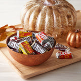 HERSHEY'S Miniatures Assorted Chocolate, Halloween Candy Party Pack, 35.9 oz