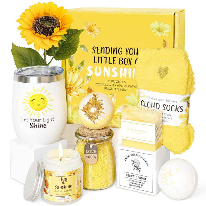 Birthday Gifts for Women, Unique Relaxing Spa Gift Baskets for Women Self Care Gifts Get Well Soon Gifts Christmas Gifts for Best Friends Bestie Sister Mom Her Female