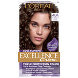 L’Oréal Paris Cool Supreme Permanent Hair Color, Ash, Ultra Ash Dark Brown 4.11, 1 count