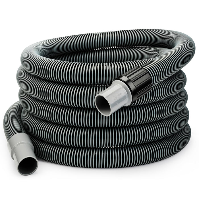 Sepetrel Manual Pool Vacuum Hose 1-1/2" x 35ft, Kink-Free Swivel Cuff Heavy Duty Spiral Wound Pool Cleaner Hose for Inground & Above Ground Pools, Skimmer,Not for Automatic Cleaners