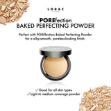 LORAC POREfection Baked Perfecting Setting Powder, Medium Beige | Powder Foundation Makeup | Setting Powder
