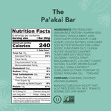 ALOHA Organic Plant Based Protein Bars | The Pa'akai Bar - Special Edition | 6 Count, 1.98oz Bars | Vegan, Low Sugar, Gluten Free, Paleo, Low Carb, Non-GMO, Stevia Free, Soy Free, No Erythritol