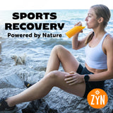 Turmeric Powder, Electrolyte Drink Mix Hydration Packets by ZYN | 32 Servings | Passion Fruit Lemonade | Healthy Electrolytes Powder with Turmeric Powder, Vitamin C, Zinc & Curcumin