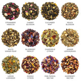 Tea Forte Mariposa Advent Calendar, 12 Days of Blissful Tea, Tea Gift Set of 12 Infuser Tea Bags with Numbered Doors, Variety Pack of Assorted Premium Loose Leaf Tea Bags