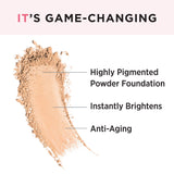 IT Cosmetics Celebration Foundation Illumination - Anti-Aging, Full Coverage Foundation Powder - With Drops of Light Technology for Added Radiance - Blurs Pores, Wrinkles & Imperfections - 0.3 oz