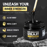 Smart Dose Pure Himalayan Shilajit Resin - Over 85% Fulvic Acid & Large Jar w/ 125 Servings - Probably The Purest Shilajit on The Market - US Lab Tested for Authentic & Natural Himalayan Organic