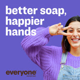 Everyone Liquid Hand Soap, 32 Ounce (Pack of 2), Lavender and Coconut, Plant-Based Cleanser with Pure Essential Oils