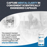 VitalityNow Youthful Brain - Mental Clarity Support Supplement (2-Pack)