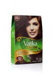 Dabur Henna Hair Color - Henna Hair Dye, With Beautiful Overtone Conditioner, Zero Ammonia For Natural Strong and Shiny Hair, 100% Grey Coverage, 18 Sachets X 10g (Dark Brown, Pack of 3)