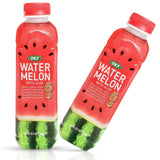 OKF Watermelon with Aloe Vera Drink, Sweet and Refreshing W/ Chewable Aloe added. Real Watermelon Juice and Real Aloe Vera Gel Added, 16.9 Fluid Ounce (Pack OF 10)