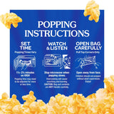 ACT II Movie Theater Butter Microwave Popcorn Bags, 6-Count (Pack of 6)