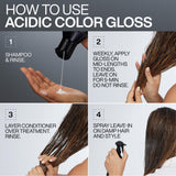 Redken Acidic Color Gloss Conditioner for Color-Treated Hair with Color Protection | To Help Prolong Haircolor and Add Shine