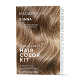 Madison Reed Radiant Hair Color Kit, Dark Neutral Blonde for 100% Gray Coverage of Resistant Gray Hair, Ammonia-Free, 8.5NNA Lusia Dark Blonde, Permanent Hair Dye, Pack of 1