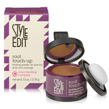 Root Touch Up Powder for Medium Brown Hair by Style Edit | Cover Up Hair Color for Grays and Roots Coverage|Root Concealer for Medium Brown Hair | Mineral Infused Binding Hairline Powder|0.13 oz. Tub