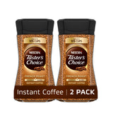 NESCAFÉ Taster's Choice Instant Coffee, Dark Roast, French Roast, 2 Jars (7 Oz Each)