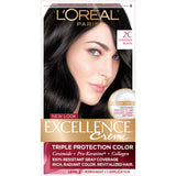 L'OREALl  Paris Excellence Creme Permanent Hair Color 2C Luscious Black