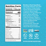 Liquid I.V.® Hydration Multiplier +Energy - BlackBerry Peach | Electrolyte Powder Drink Mix | 1 Pack (14 Servings)