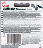 Gillette Sensor Excel-50 Count (5 x 10)