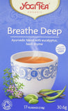 YOGI TEA Breathe Deep 17 teabags (Pack of 6, total 102 teabags)