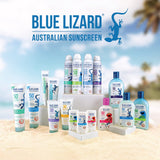 Blue Lizard SENSITIVE Mineral Sunscreen with Zinc Oxide, SPF 30+, Water Resistant, UVA/UVB Protection with Smart Bottle Technology - Fragrance Free, 8.75 oz.