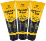 WORKMAN'S FRIEND Barrier Skin Cream - Moisturizes & Heals Dry, Cracked Hands - Protects Against Harsh Chemicals & Plant Oils - 3.38 ounces, 3 Pack