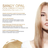 Celeb Luxury Gem Lites Sandy Opal Colorditioner, Color Depositing Conditioner with Bondfix Bond Rebuilder, Semi Permanent Hair Colour Glaze, Maintains and Refreshes Neutral Blonde Tones