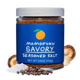 Momofuku Savory Seasoned Salt by David Chang, (4 Ounces), Umami Seasoning for Meat & Vegetables, Supercharged Salt & Pepper, Chef Made for Cooking, Extra Umami Boost