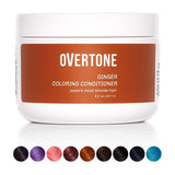 oVertone Semi-Permanent Color Depositing Ginger Colored Cruelty-Free Conditioner