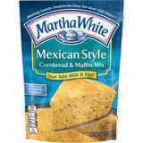 MARTHA WHITE Mexican Style Cornbread and Muffin Mix, 6 Ounce (Pack of 12)