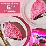 SWEET'N LOW Zero-Calorie Sweetener, Contains Saccharin, Sugar Substitute, Keto, Vegan, Gluten-Free, Great for Cooking, Baking, Coffee, Tea, Hot/Cold Beverages, 8oz Box (Pack of 6)