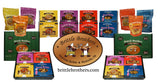 Brittle Brothers Peanut Brittle - 8 oz Box - Voted #1 in America - 4 x's more Nuts! - Cashew Pecan Bacon Corporate Gift Men Women Candy Snack Birthday Sampler Christmas Mother Father Graduation Office Mix Valentines Day Party