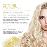 Celeb Luxury Gem Lites Colorwash, Professional Semi-Permanent Hair Color Depositing Shampoo, Citrine, 8.25 Fl Oz