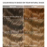 Madison Reed Radiant Hair Color Kit, Dark Champagne Blonde for Superior Gray Coverage, Ammonia-Free, 8NGV Sicily Blonde, Permanent Hair Dye, Pack of 1