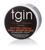 tgin Butter Cream Daily Moisturizer Duo For Natural Hair - Dry Hair - Curly Hair - Type 3c and 4c hair - Styler - 12 Oz - 2 PACK