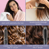 Conair 2-in-1 Hot Air Styling Curl Brush