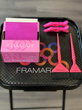 Framar Magenta Pop Up Hair Foil, Aluminum Foil Sheets, Hair Foils For Highlighting - 500 Foil Sheets