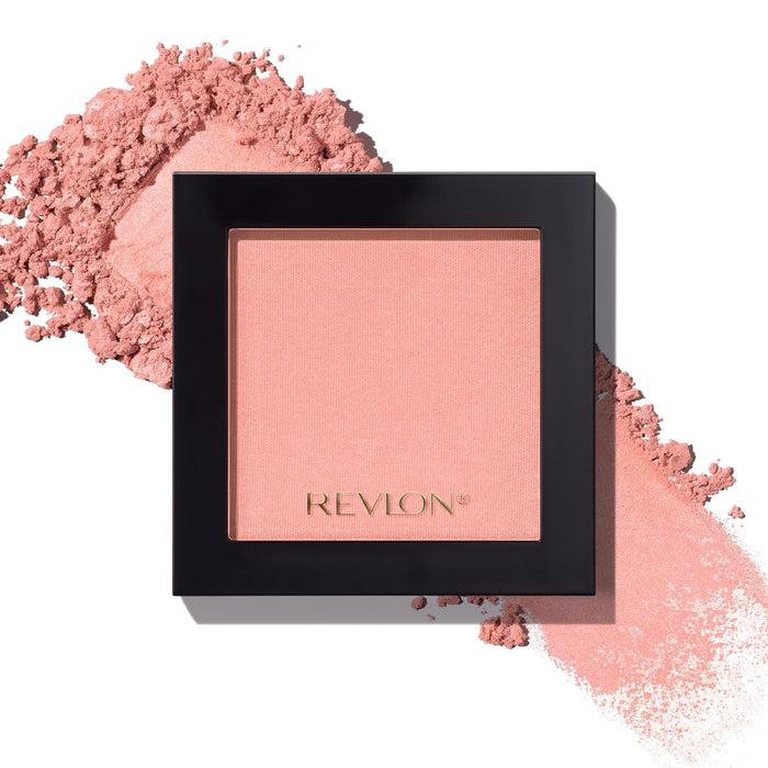 REVLON Blush, Powder Blush Face Makeup, High Impact Buildable Color, Lightweight & Smooth Finish, 001 Oh Baby! Pink, 0.17 oz