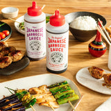 Bachan's Japanese Barbecue Sauce 2 Pack - 1 Original, 1 Miso - BBQ Sauce for Wings, Chicken, Beef, Pork, Seafood, Noodles, and More. Non GMO, No Preservatives, Vegan, BPA free